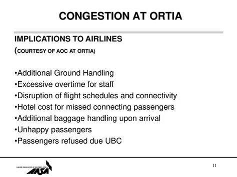 Disruption of Flight Schedules