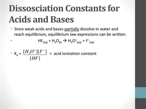 Dissociation Constants of Organic Bases in Aqueous Solution