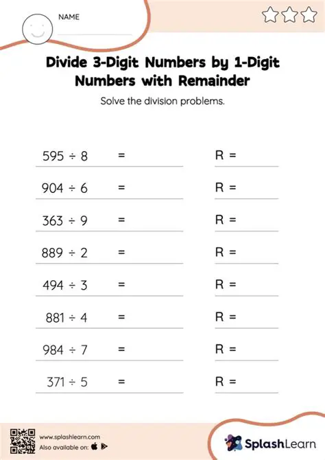 Divide by a Number that Represents 1