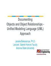 Documenting Objects and Modules