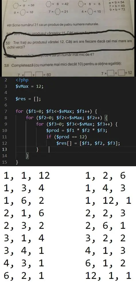Doi Frati si Problema de Matematica