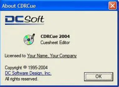 Download and install DCSoft CDRCue