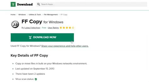 Download and install FF Copy