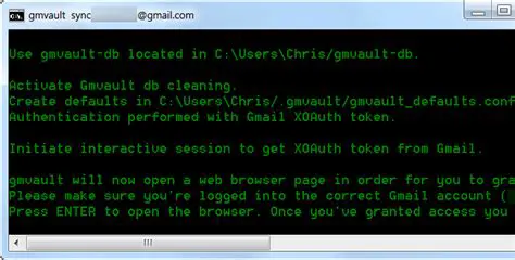 Download and Install Gmvault
