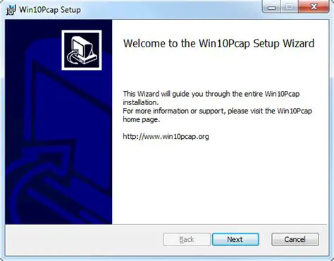Download and Install Win10Pcap