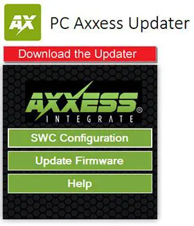 Download the Axxess Updater