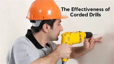 Drawbacks of Corded Drills