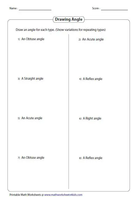 Drawing Radii and Identifying Angles