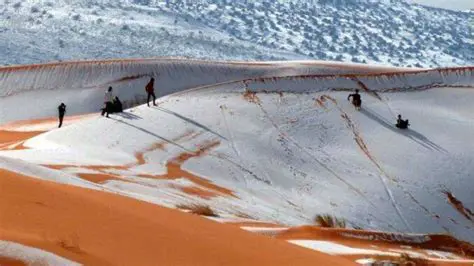 Dunele de nisip din Sahara