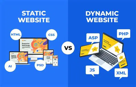 Dynamic content web applications