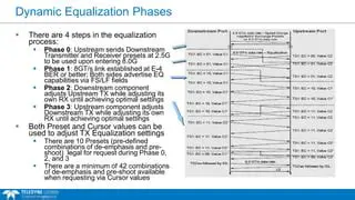 Dynamic equalization modes