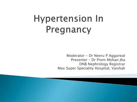 Early detection and treatment of hypertension in pregnant women
