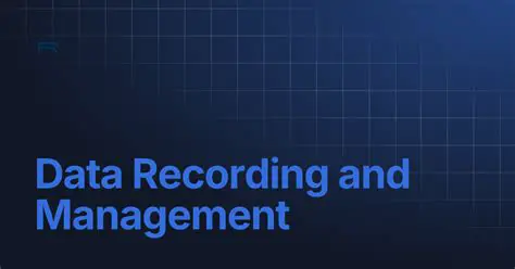 Easy Data Recording and Management