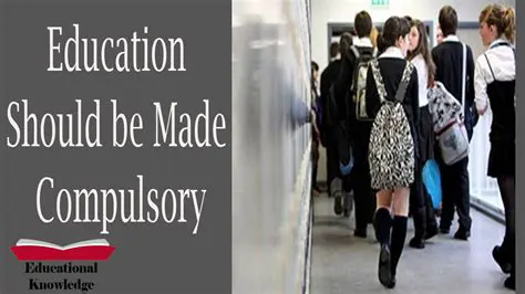 Education should be compulsory