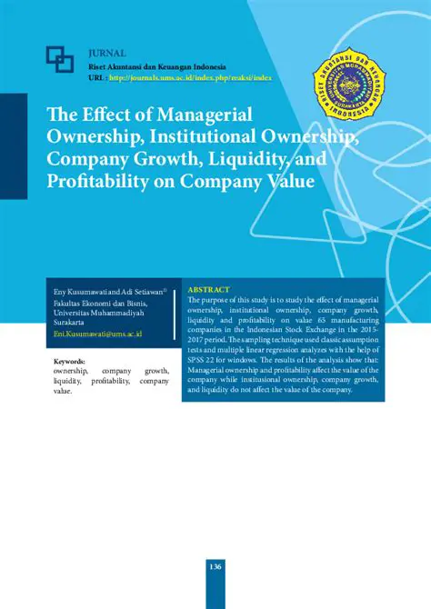 Effect of Managerial Ownership
