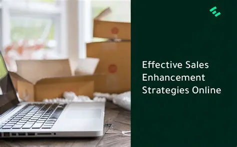 Effective Online Sales Strategy