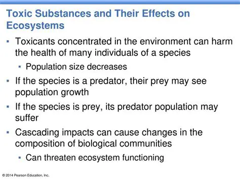 Effects of Toxic Substances on Organisms