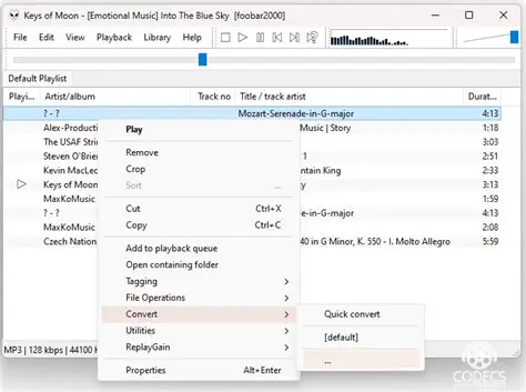 Efficient Audio File Conversion