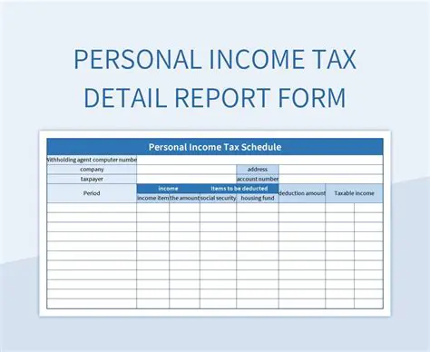 Efforts to Supervise Personal Income Tax Reporting