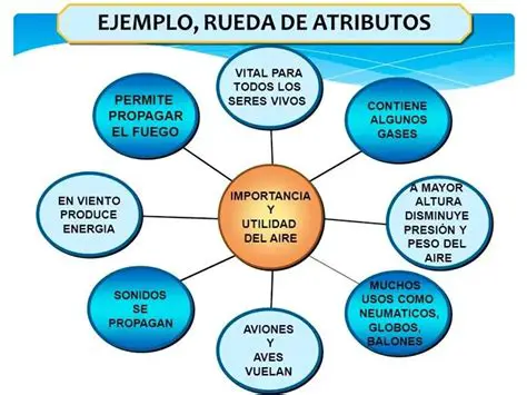 Ejemplos de atributos en diferentes contextos