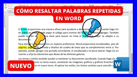 Ejemplos de remplazo de palabras resaltadas