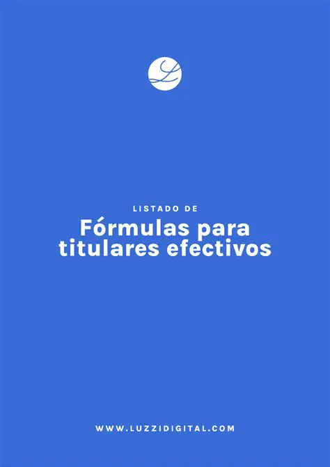 Ejemplos de titulares efectivos