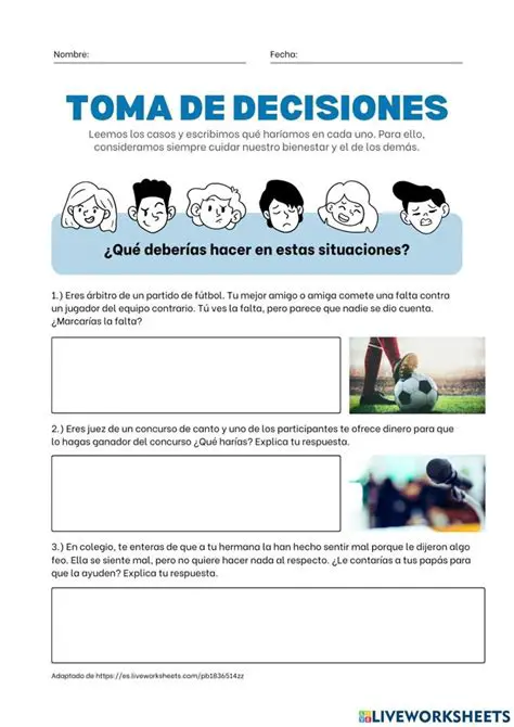Ejercicios de toma de decisiones