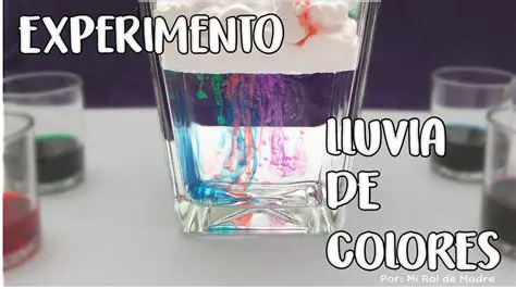El Experimento de la Tormenta de Colores