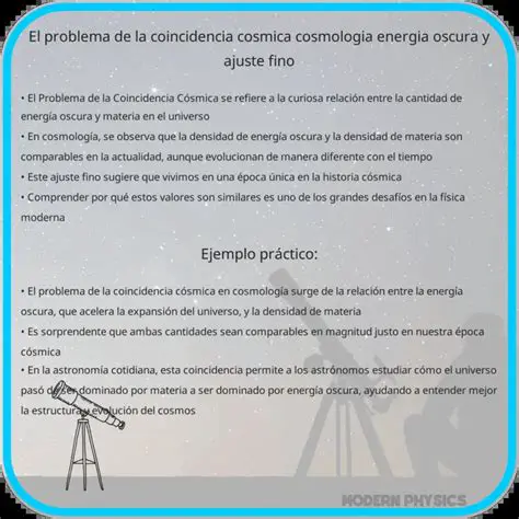 El problema de la coincidencia