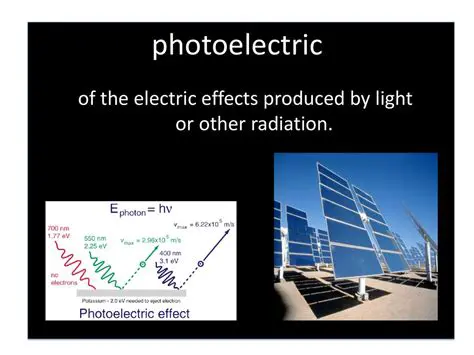 Electric Effects Produced by Light