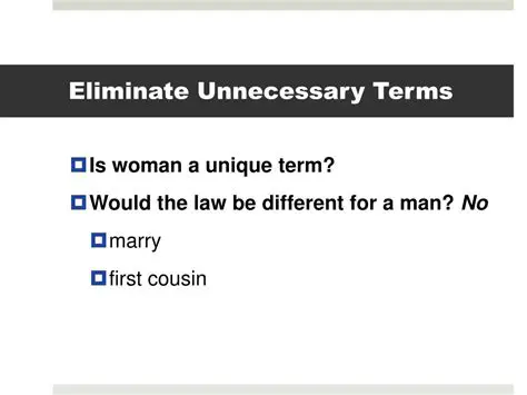 Eliminate unnecessary terms