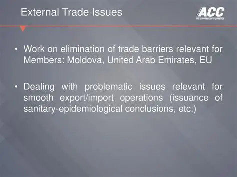 Elimination of trade barriers