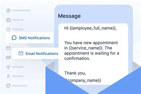 Email and SMS Notifications