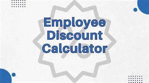 Employee Discount Percentage