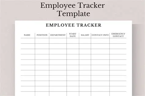Employee Information Tracking
