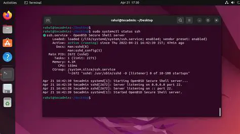 Enable the SSH server to start automatically
