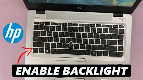 Enabling the Keyboard Backlight
