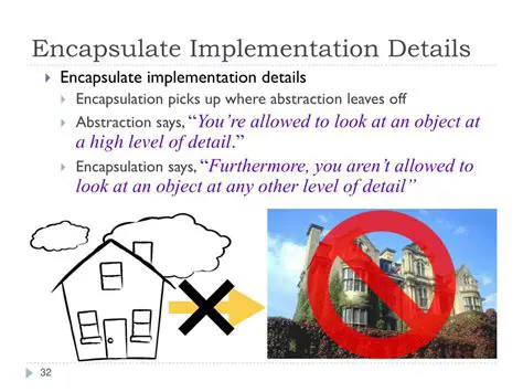 Encapsulate Implementation