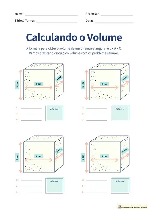 Encontrando o Volume da Barra