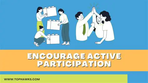 Encourage active participation in budget preparation
