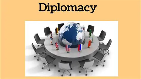 Encouraging dialogue and diplomacy