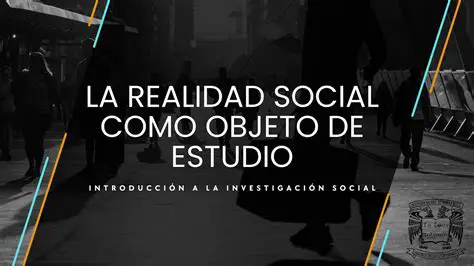 Enfoque en la realidad social