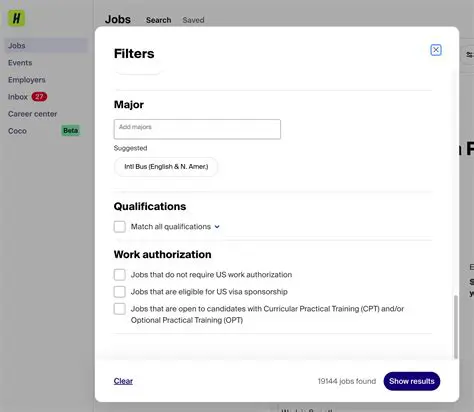 Enhanced Job Filtering System