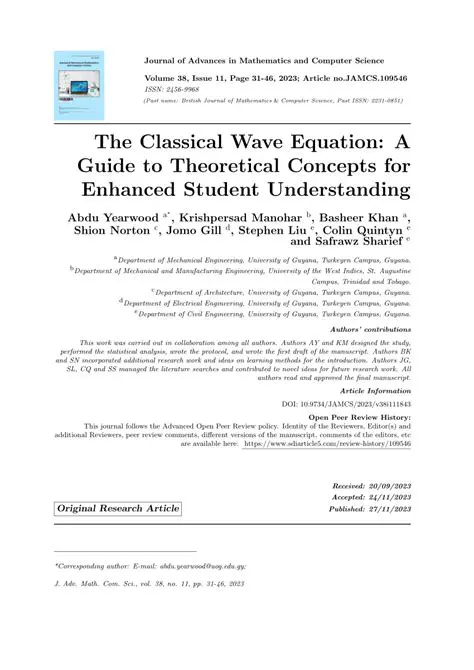 Enhanced student understanding
