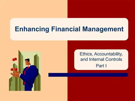 Enhancing financial management