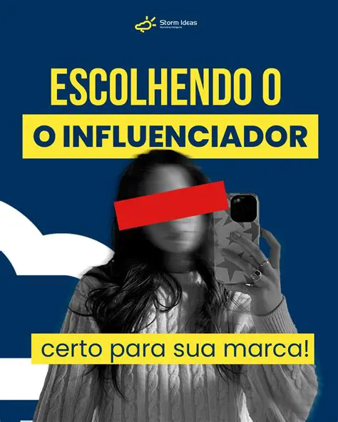 Escolher Influenciadores de Qualidade