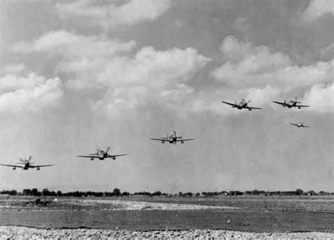 Escorting Bombers in Italy