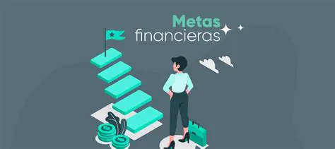 Establece metas financieras