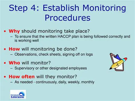 Establish Monitoring Procedures