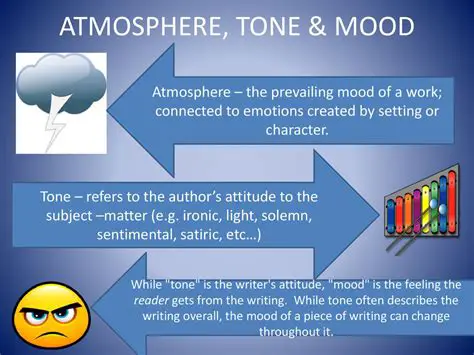 Establishes tone and atmosphere